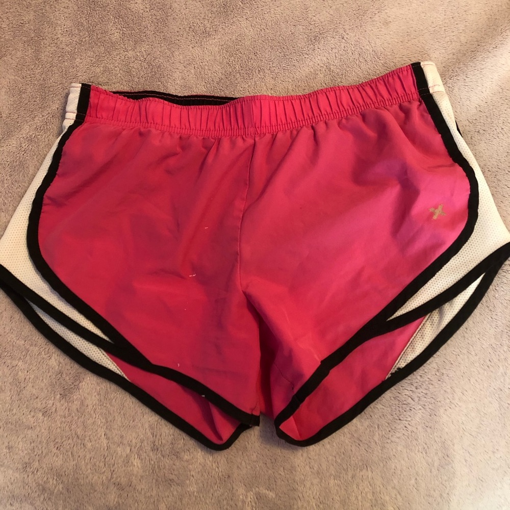 Juniors Pink Athletic Shorts